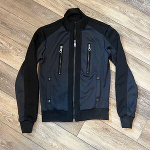 Like New ZARA multi-zipper bomber jacket Size M